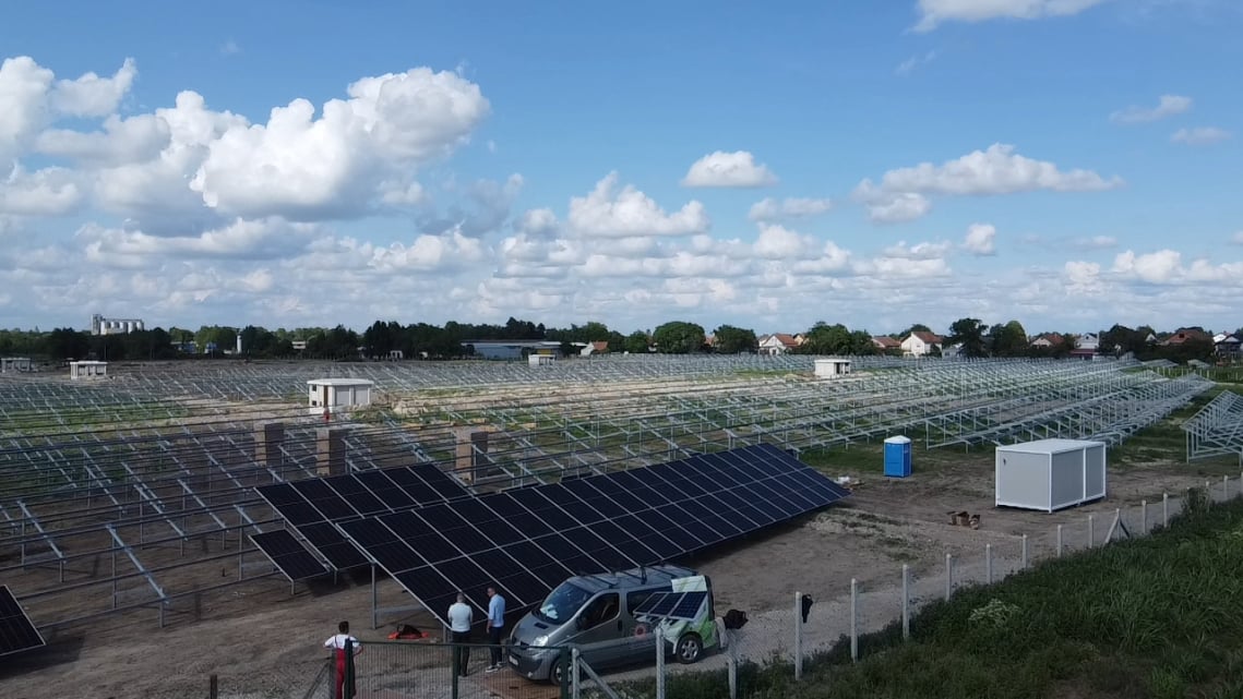 SOLAR POWER PLANT 9,32MW - GOBEM, Temerin, Serbia